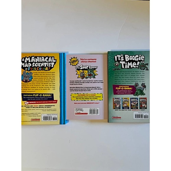 Set of three Captain Underpants Books by Dav Pilkey - Picture 5 of 11